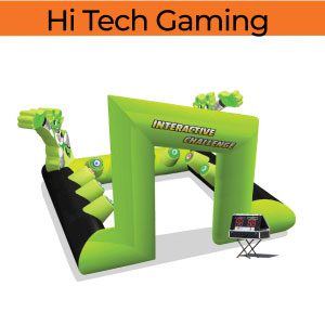hi tech games gaming inflatable party rentals michigan 200
