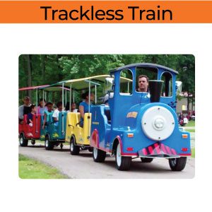 trackless train rentals in michigan party rentals 200