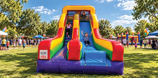accelerator slide inflatable party rentals michigan 101