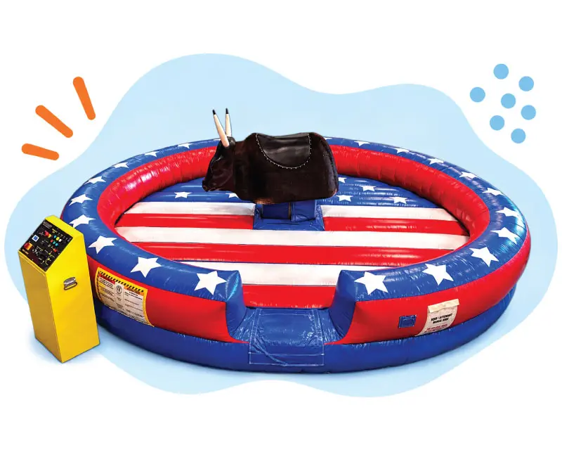rent a mechanical bull inflatable party rentals michigan