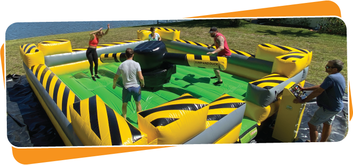 toxic meltdown zone inflatable party rentals michigan