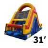 Olympic 31 rock climb slide inflatable party rentals michigan obstacle course