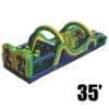 radical run 35' inflatable obstacle course rental Michigan