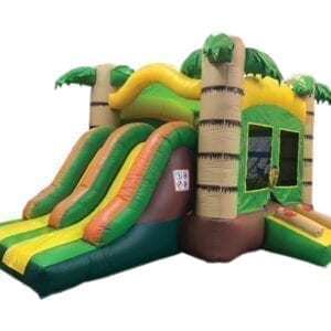 3n1 dual tropical bounce slide combo inflatable party rentals michigan