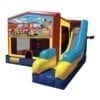 5n1 xl fire truck bounce slide combo inflatable party rentals Michigan
