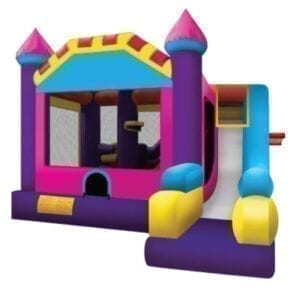 5n1 xl pink inflatable bounce house slide party rentals michigan