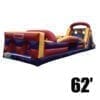 olympic 62' inflatable obstacle course party rentals Michigan