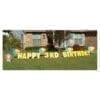 bear yard greetings yard cards lawn signs happy birthday party rentals michigan