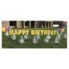 coffee yard greetings yard cards lawn signs happy birthday party rentals michigan
