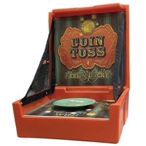 coin toss carnival game party rental michigan