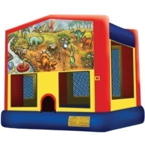 Dinosaurs inflatable bounce house party rentals michigan