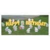 dogs yard greetings yard cards lawn signs happy birthday party rentals michigan