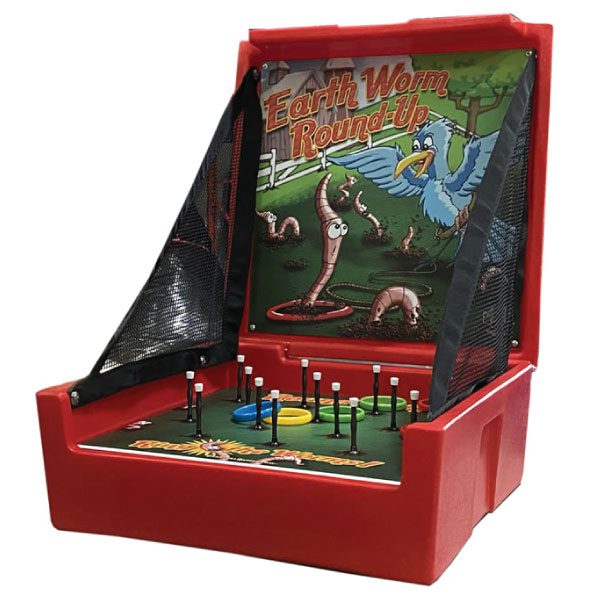 earthworm roundup carnival game party rentals michigan