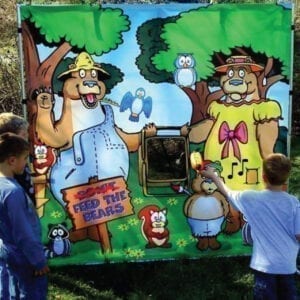 feed the bears carnival game party rentals michigan