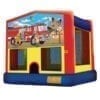 fire truck inflatable bounce house party rental Michigan
