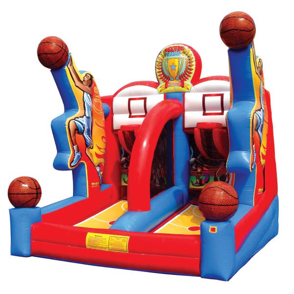 full court press basketball inflatable party rentals Michigan interactive games carnival games