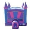 pink castle inflatable bounce house party rentals michigan
