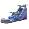 inflatable purple crush water slide rental Michigan party