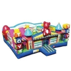 Toy Town Inflatable Bounce Slide Combo Party Rentals Michigan