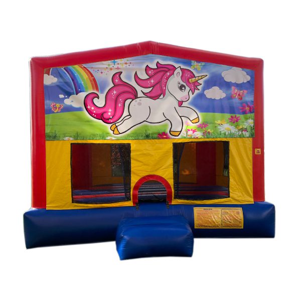 unicorn bounce house rental michigan inflatable party rentals 15x15