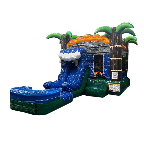 monsoon madness water combo inflatable party rentals michigan