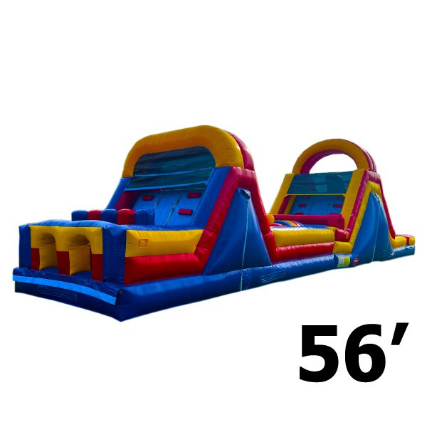 olympic 56 inflatable obstacle course rental party rentals michigan