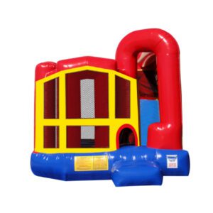 bounce house slide combo fun house inflatable party rentals Michigan 6