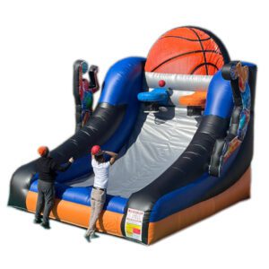 double shot basketball inflatable party rentals Michigan carnival games