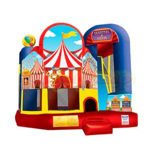 bounce house slide combo carnival circus inflatable party rentals Michigan 2